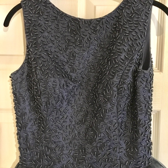 Prom Gown, Dark Navy - Picture 3 of 4